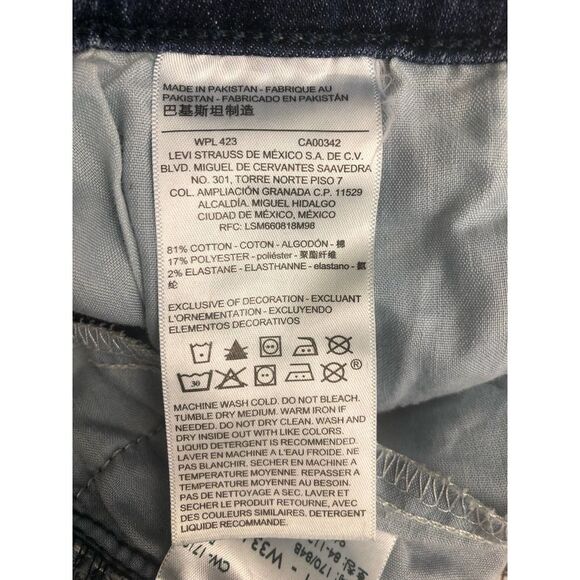 Levi’s Strauss Signature and Wonderly Jeans Size 16 Blue Denim Lot of 2 - Picture 9 of 9